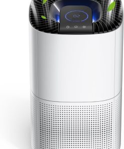 H13 HEPA Air Purifier for Home Bedroom, 24dB Quiet