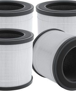 4Pack PU-P05 Air Purifier Replacement Filter, Genuine Air Filters