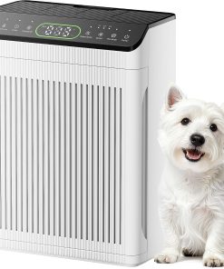 Air Purifiers for Home Pets Up to 2200Ft? Pre-Filter Washable White